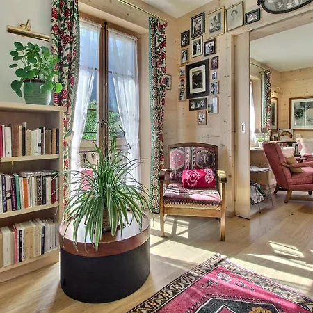 Duplex Piano Bar Fireplace Дом отдыха Шампери