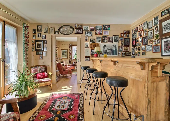 Duplex Piano Bar Fireplace * Champéry